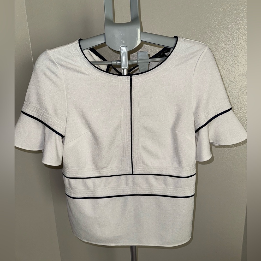 Banana Republic Flutter Sleeve Blouse